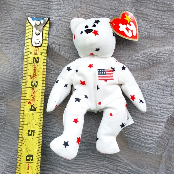 1993 McDonald's Teenie Beanie Baby Ty "Glory The Bear" - Picture 7 of 7